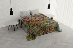 Italian Bed Linen Digitalt tryckt sommartäcke, mikrofiber, SD-20, dubbel