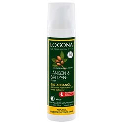LOGONA Naturkosmetik óleo de argão orgânico de comprimento e ponta fluída