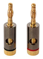 Dynavox banaanstekker 2 x rood, 2 x zwart