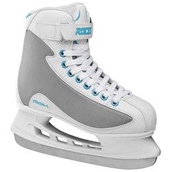 Roces RSK 2 Patins à Glace de Loisirs Femme, Blanc/Bleu, 41