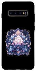 Carcasa para Galaxy S10+ Flor de loto Yoga Meditación Budismo Espiritualidad Namaste