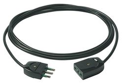 VIMAR 0P32385 Cable alargador 3G1, 3 m, Color Negro, 3m