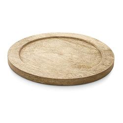 WAS 2256 241 Soucoupe en bois Diamètre 26 cm Hauteur 1,8 cm