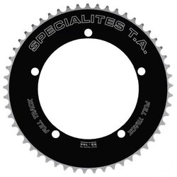 Spécialités TA Unisex's Full Track 144pcd 1/8" Ketting, Zwart, 49t