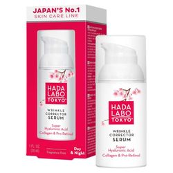 Hada Labo Tokyo Sérum anti-rides à l'acide hyaluronique pour une hydratation intense - Soin anti-âge - 30 ml
