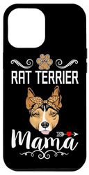 Carcasa para iPhone 14 Plus Rat Terrier Mama Dog Lover Puppy Dog Mom Mothers Day