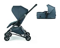 Concord Soul Baby Set Sistema Modular, Carrito 2 piezas, Silla Paseo Soul y Capazo Blando Scout, Apto desde el Nacimiento, Gris