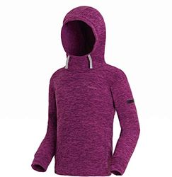 Regatta Kalola da Bambini con Cappuccio in Pile, Bambino, RKA228, Vivid Viola/Wine Berry, Size 15-16