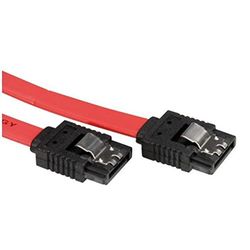 Nilox SATA - SATA, 0.5m Cable de SATA 0,5 m SATA 7-Pin Negro, Rojo - Cable SATA (0.5m, 0,5 m, SATA III, SATA 7-Pin, SATA 7-Pin, Male Connector/Male Connector, Negro, Rojo)