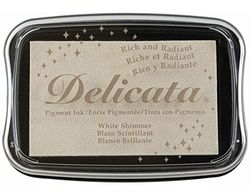 Tsukineko Shimmer Delicata Ink Pad, White