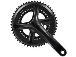 Shimano FC-RS520 Crankset 2 x 12-Speed 50-34Z Black Vélo Unisexe-Adulte, Colour, Size