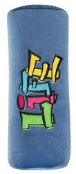 Walser Sleeping Pillow Graffiti Children's Car Pillow from 5 Years Car Seat Belt Protector Car Belt Protector Raiser Travel Pillow Car Blue