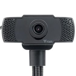 Itek Webcam with Microphone W300 - Full HD, 30FPS, USB, with tripod included