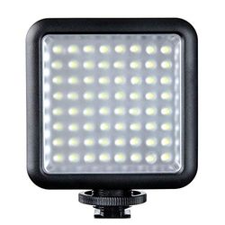 Godox LED64 Macro Flash Nero - Flash (Macro Flash, Nero, Universale, 5500K, 4.5 W, Batteria/Batteria)