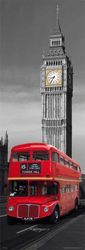 Empire - Poster Gigante con Bus Rosso londinese con Accessorio Multicolore