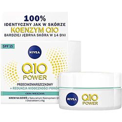 NIVEA Q10 Power Crema giorno idratante anti rughe per pelli miste, 50 ml