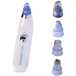 Derma Suction - Detergente per la pelle sottovuoto, per la pulizia dei pori, per la pulizia del viso, per la rimozione dei punti neri, con aspirazione, per la pelle pura e profonda dei pori