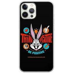 ERT GROUP custodia per cellulare per Iphone 12/12 PRO originale e con licenza ufficiale Looney Tunes, modello Bugs 020 adattato in modo ottimale alla forma dello smartphone, custodia in TPU