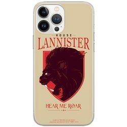 ERT GROUP mobiltelefonfodral för Iphone 13 PRO MAX originalt och officiellt licensierat Game of Thrones mönster Game of Thrones 008 Vit optimalt anpassad, fodral tillverkad av TPU-plast