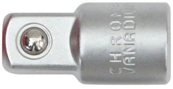 Famex 10697 adapter voor steeksleutels 6,3 mm (1/4 inch) aandrijving op 10 mm (3/8 inch) vierkant