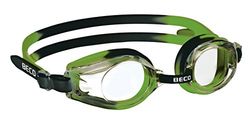 Beco Unisex Jeugd Rimini zwembril, groen/zwart, eenheidsmaat