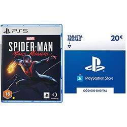 Playstation Marvel´S Spider-Man. Miles Morales + Tarjeta Prepago PSN 20€
