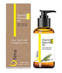 Olio di vitamina E (tocoferolo) 100% naturale Vegano, trattamento viso antietà, struccante waterproof, corpo e capelli, unghie e cuticole, crema idratante riparatrice per le mani (250 ml)