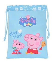 Safta - Cosmetische tas met Peppa Pig voor baby's, 20 x 25 cm, meerkleurig (812292237)