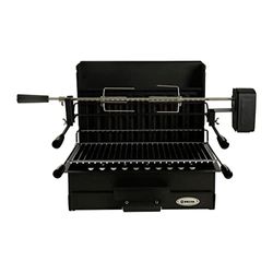 I LOVE BBQ - Barbecue a carbone, griglie da incasso - Barbecue da incasso 6/8 posate, barbecue da incasso 6/8 posate - Set grigliate 6/8 posate - Dimensioni incasso: 50 x 44 cm