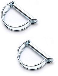 cyclingcolors 2X GOUPILLE DE Fraise Automatique DIAMETRE 7MM x Longueur 42MM MOTOBINEUSE MOTOCULTEUR Tracteur REMORQUE Clip