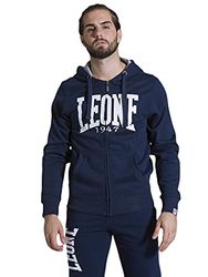 LEONE 1947 APPAREL Never out Stock Lsm565 Huvtröja Och Zip Män