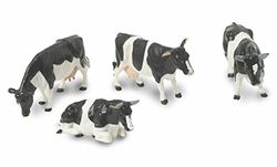 Britains - Bois Friesian, conjunto de figras, branco e preto (Tomy 40961)