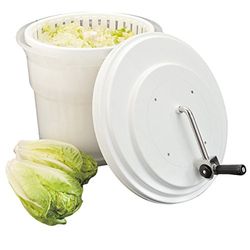Centrifuga Manuale Per Verdure Ø 43,5X37 Cm Bianco Pvc - 1 Unità
