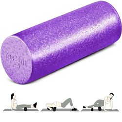 Yes4All Foam Roller - Rullo In Schiuma Ultra Leggero In EPP Ad Alta Densità Lungo 30/45/61/91 CM Per Schiena, Gambe, Allenamenti, Punti Trigger, Palestra, Pilates, Fitness, Yoga, Tessuti Profondi
