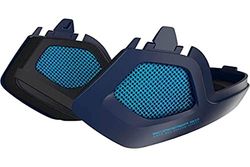 ABUS Scraper 3.0 Winterkit voor de fietshelm, oorbeschermers en helmmuts tegen kou en wind, blauw, maat M