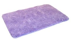 Kizler J-10049/22 - Tappeto da Bagno 70 x 120 cm in Microfibra, Colore: Lilla