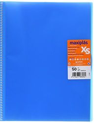 Grafoplas 39885030 - Carpeta de 50 fundas, A4, tapas PP, color azul