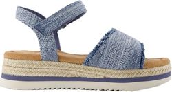 TOMS Fille Diana Sandale cale, Bleu Marine, 36 EU