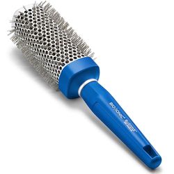 Bio Ionic BlueWave Round Brush Large,NanoIonic Conditioning Brush,Crimped bristles for added tension, Soft Touch, Easy Grip Handle