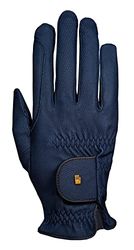 Roeckl Sports - Guanti da equitazione ROECK-Grip, da torneo estivo, colore: Blu marino 8,5