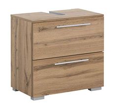Schildmeyer Carlos 148595 - Mueble para Lavabo, decoración de Roble rústico, 60,2 x 59,1 x 35 cm