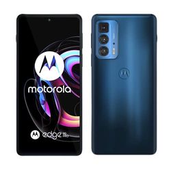 Motorola Edge 20 Pro, 6.7 Inch 144Hz HDR10+ OLED, Qualcomm Snapdragon 870, TurboPower, 108MP Camera, 50x Super Zoom, 4500 mAH Battery, Dual SIM, 256GB, Android 11, Midnight Blue