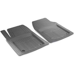 BREMER SITZBEZÜGE 2-piece all-season floor mats, non-slip rubber mats, suitable for Peugeot 508 1 car, truck, bus, SUV or motorhome, caravan accessories