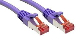 Cable de Red Rígido UTP Categoría 6 LINDY 47824 2 m Morado Púrpura Violeta 1 unidad