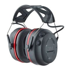 3M™ Pro-Protect Orejeras 90545E, Bluetooth®, Valor SNR 30 dB, Negro