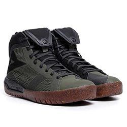 Dainese Homme Metractive Air Shoes Botte de Motard, Grape-Leaf/Noir/Caoutchouc-Naturel, 43 EU