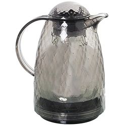 JARRA TERMO GRIS TRASLÚCIDO POLIPROPILENO VIDRIO 1L_19X15X24CM, LIBRE DE BPA