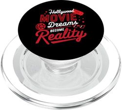 Hollywood Califonia American USA Vacaciones Turista PopSockets PopGrip para MagSafe