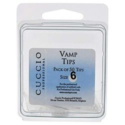 Cuccio Pro Vamp Tips 6 by for Women 50 Ongles en Acrylique 50 Unités