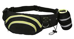 Kerbl Pet Cinturón Activo de Cintura de Entrenamiento, Negro